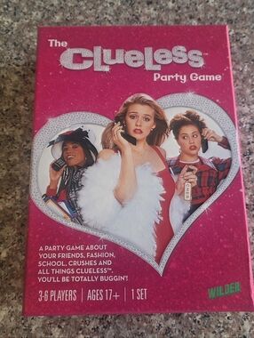 Clueless Party Game - Pink